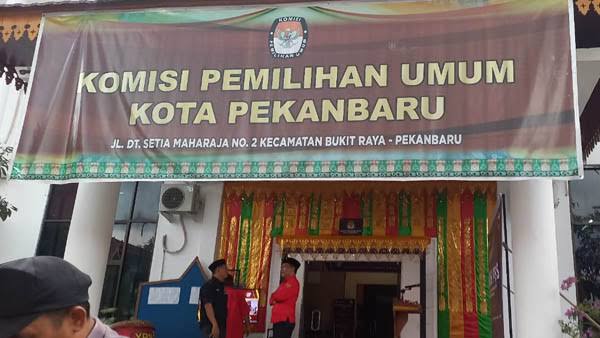 KPU Pekanbaru belum pastikan jadwal debat Calon Walikota Pekanbaru (foto/int)